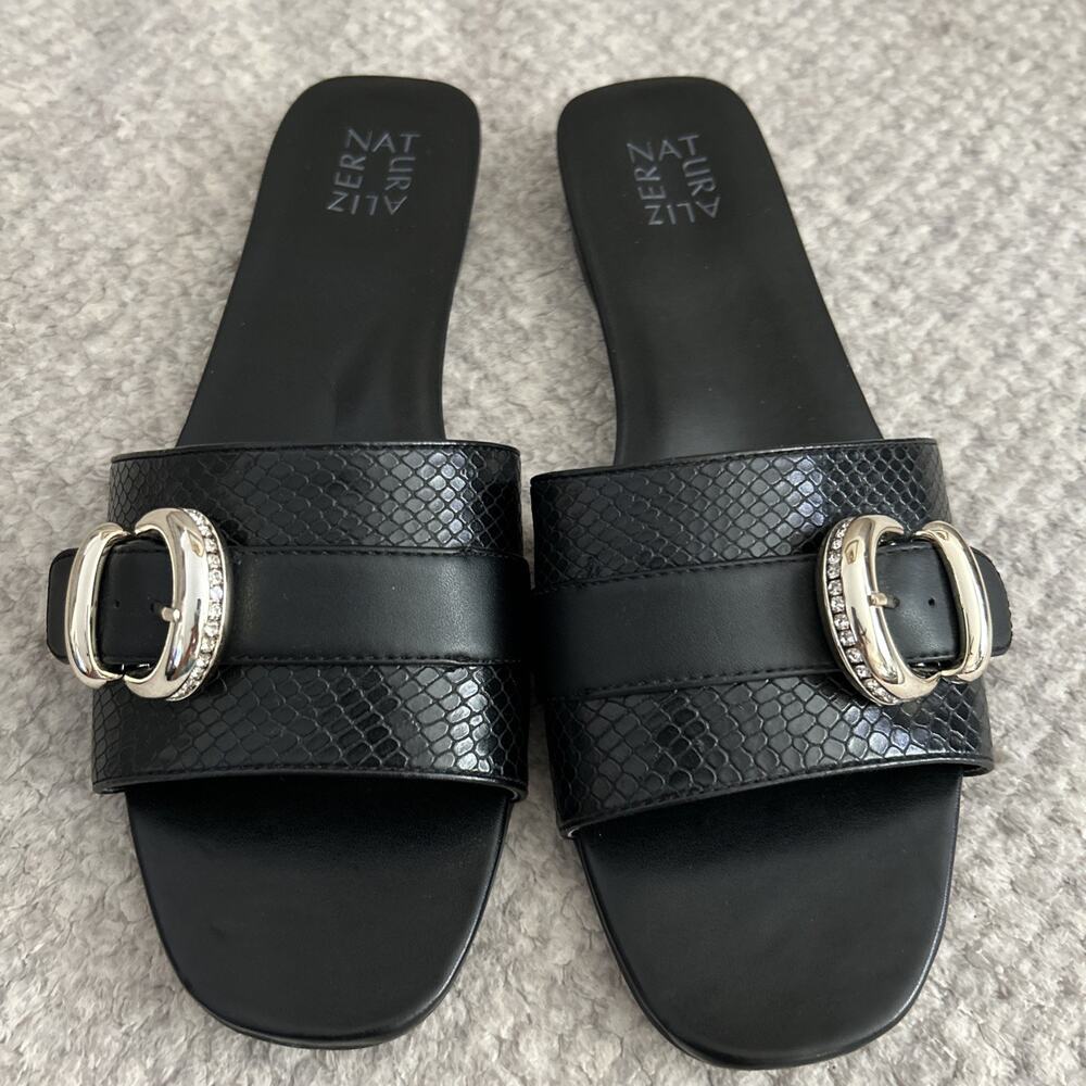 Naturalizer Women’s Santiago Sandals Black Size 12W